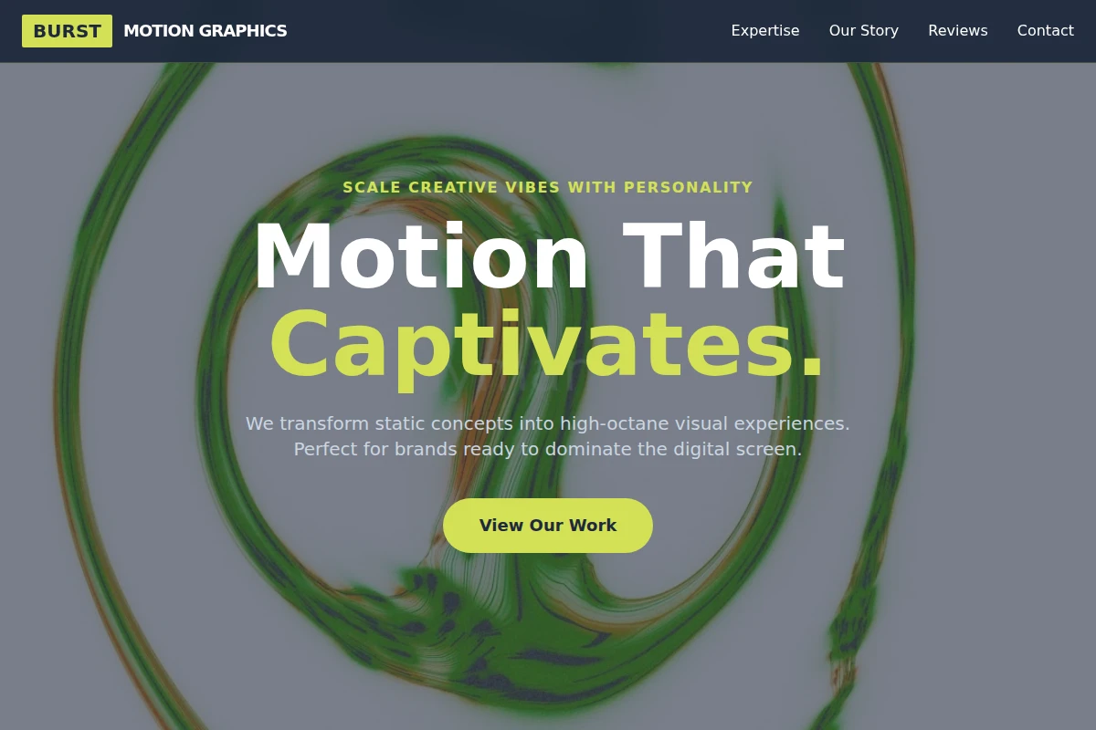 Burst Motion Graphics
