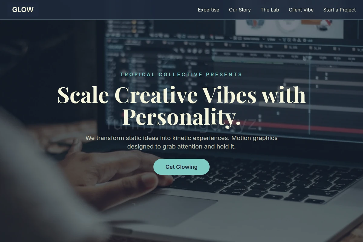 Glow Motion Graphics