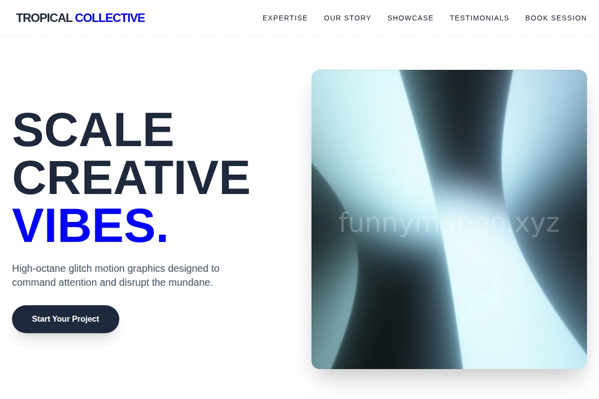 Glitch Motion Graphics
