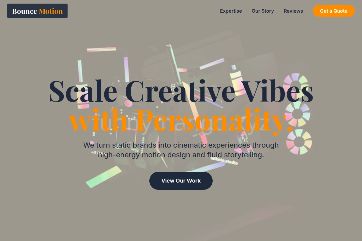 Bounce Motion Graphics
