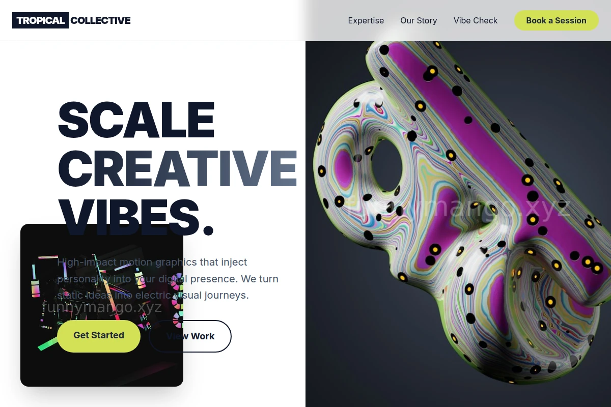 Glitch Motion Graphics