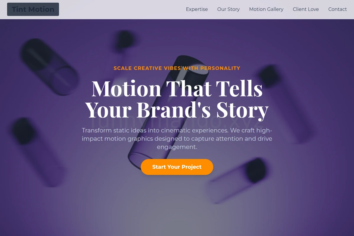 Tint Motion Graphics