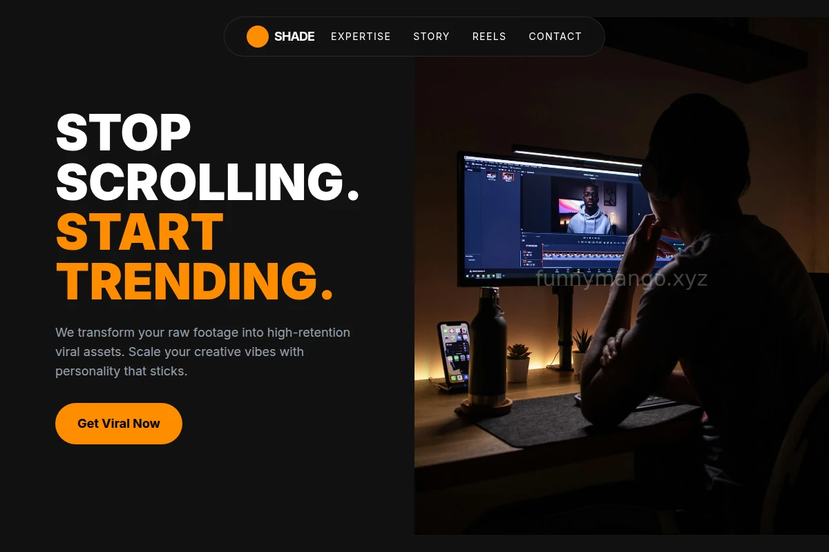Shade Short Form Video Agency