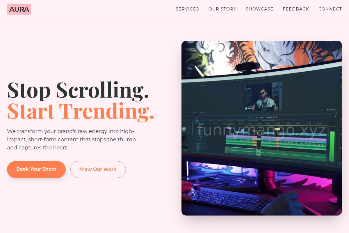 Aura Short Form Video Agency
