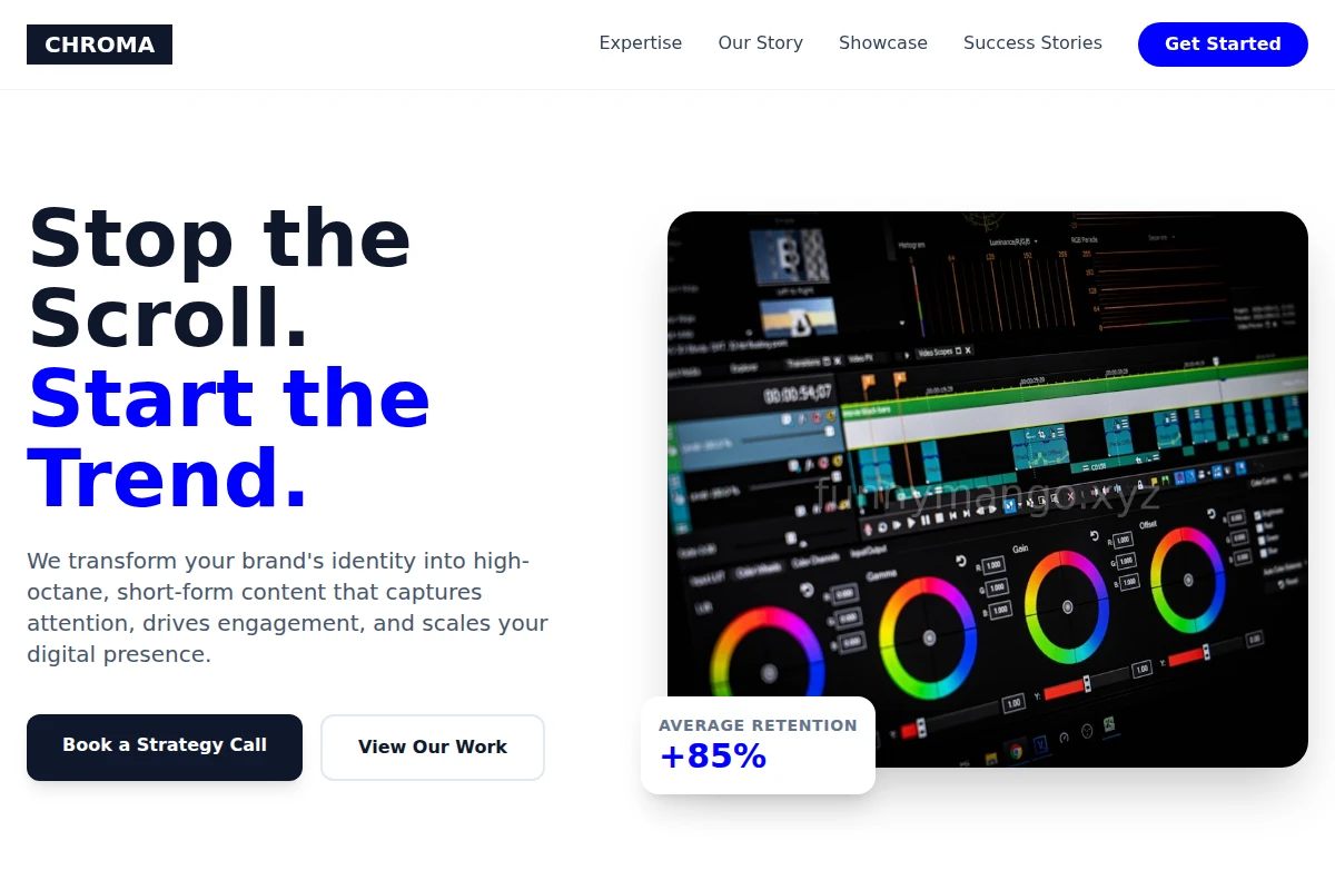 Chroma Short Form Video Agency