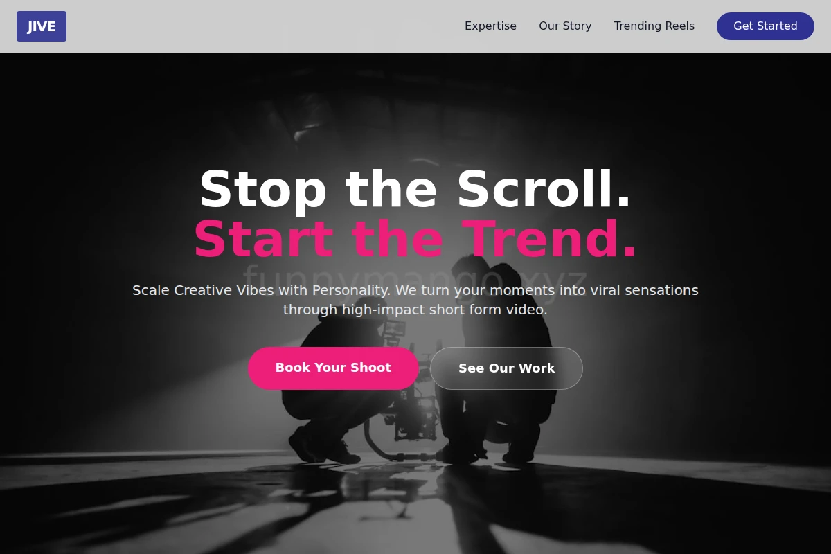 Jive Short Form Video Agency